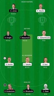NZ-W vs EN-W Dream11 Fantasy Suggestion #2